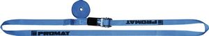 Promat Sjorband | DIN EN 12195-2 | lengte 6 m breedte 25 mm | met ratel | LC omdr. 800 daN - 4000365085 4000365085