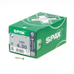 SPAX 1081010400305 30 mm 1000 stuk(s) Schroef