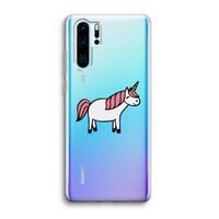 Eenhoorn: Huawei P30 Pro Transparant Hoesje