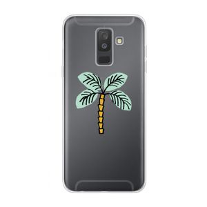 Palmboom: Samsung Galaxy A6 Plus (2018) Transparant Hoesje