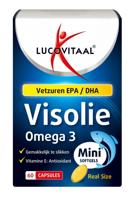 Lucovitaal Visolie omega 3 mini 60 Softgels