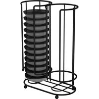 Xavax Kaffee-Kapselständer für Tassimo, Halter für 26 Kapseln, Schwarz-matt 00111269 Capsulehouder voor Tassimo Xavax Kaffee-Kapselständer für Tassimo, Halter für 26 Kapseln, Schwarz-matt 00111269 Capsulehouder voor Tassimo