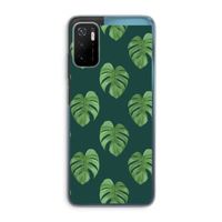 Monstera leaves: Xiaomi Poco M3 Pro 5G Transparant Hoesje