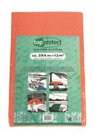 Topprotect Dekzeil (Dekkleed), Eco Oranje, 3 X 4 M - 14002256 - thumbnail