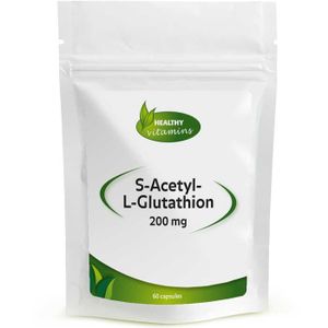 S-Acetyl-L-Glutathion | 200 mg | 60 capsules | Vitaminesperpost.nl