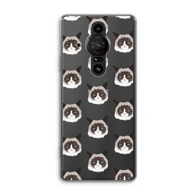 It's a Purrr Case: Sony Xperia Pro-I Transparant Hoesje