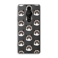 It's a Purrr Case: Sony Xperia Pro-I Transparant Hoesje