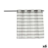 Gordijn Gift Decor Grijs 140 x 0,1 x 260 cm Strepen