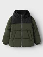 Name it winter winterjas jongens - groen - puffer - NkmMorning