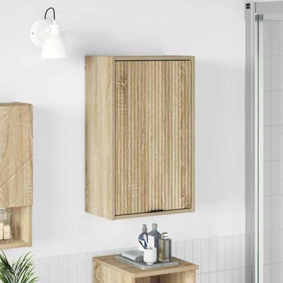 Badkamerkast Sonoma eiken 39 x 23.5 x 65 cm Bewerkt hout