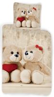 Sweet Home dekbedovertrek Teddybeer 100 x 140 cm - Katoen Sweet Home dekbedovertrek Teddybeer 100 x 140 cm - Katoen