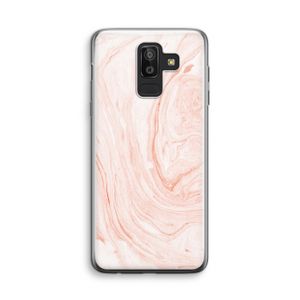 Peach bath: Samsung Galaxy J8 (2018) Transparant Hoesje
