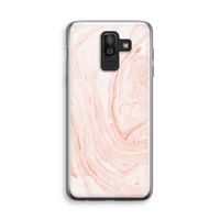 Peach bath: Samsung Galaxy J8 (2018) Transparant Hoesje