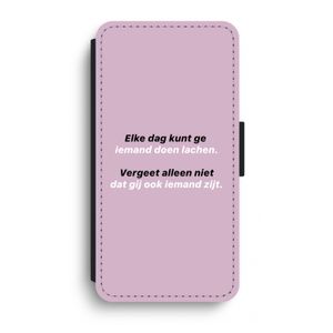 gij zijt ook iemand: iPhone XR Flip Hoesje