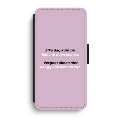 gij zijt ook iemand: iPhone XR Flip Hoesje