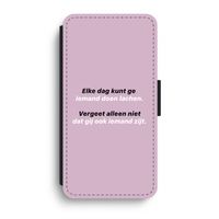 gij zijt ook iemand: iPhone XR Flip Hoesje