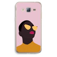 Yellow glasses: Samsung Galaxy J3 (2016) Transparant Hoesje