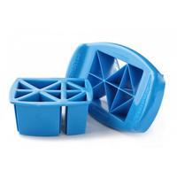 Basic Funbites ijsblokjesvorm driehoeken blauw Basic Funbites ijsblokjesvorm driehoeken blauw