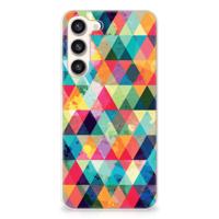 Samsung Galaxy S23 Plus | TPU bumper | Geruit