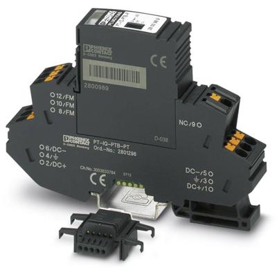 Phoenix Contact 2801296 PT-IQ-PTB-PT Voedingsmodule en module voor afstandsmelding Overspanningsbeveiliging voor: Verdeelkast 10 kA 1 stuk(s)