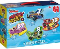 Jumbo puzzel 14-16-18-20 stukjes Mickey RR 4 in1 Shaped