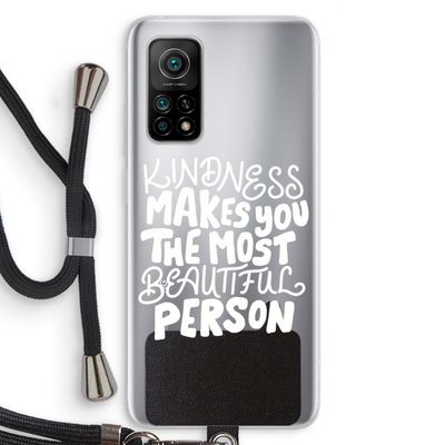 The prettiest: Xiaomi Mi 10T 5G Transparant Hoesje met koord