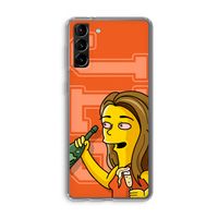 Jamie Lee Simpson: Samsung Galaxy S21 Plus Transparant Hoesje