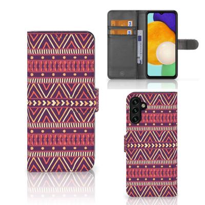 Samsung Galaxy A04s | Samsung Galaxy A13 5G | Telefoon Hoesje | Aztec Paars