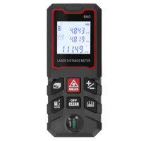 Prestara Professionele Laser Afstandsmeter - 50 Meter Bereik | Bouwlaser met Digitale Nauwkeurigheid en Ingebouwde Waterpas - Incl. Batterijen