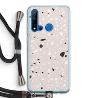 Terrazzo N°20: Huawei P20 Lite (2019) Transparant Hoesje met koord