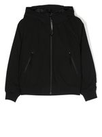 C.P. Company Kids veste Pro-Tek Goggle à capuche - Noir C.P. Company Kids veste Pro-Tek Goggle à capuche - Noir