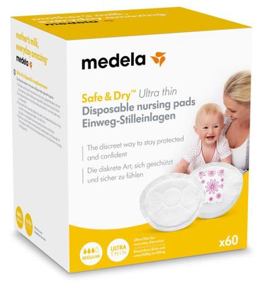 Medela Disposable Zoogcompressen Ultra Thin 60stuks