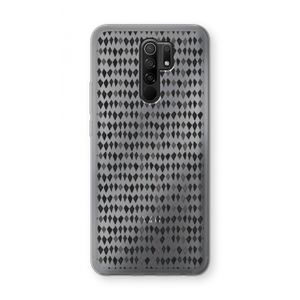 Crazy shapes: Xiaomi Redmi 9 Transparant Hoesje