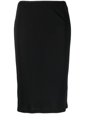 Filippa K jupe crayon en jersey - Noir
