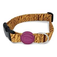 Morso Halsband hond gerecycled jungle drum oranje - thumbnail