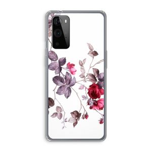 Mooie bloemen: OnePlus 9 Pro Transparant Hoesje