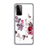 Mooie bloemen: OnePlus 9 Pro Transparant Hoesje