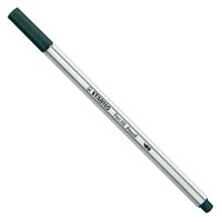 Stabilo pen 68 brush 63 aarde groen
