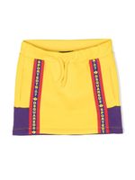 DSQUARED2 KIDS jupe à logo imprimé - Jaune