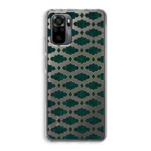 Moroccan tiles: Xiaomi Redmi Note 10 Pro Transparant Hoesje