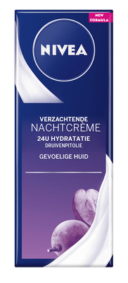 Nivea Essentials 24u Nachtcrème Gevoelige Huid
