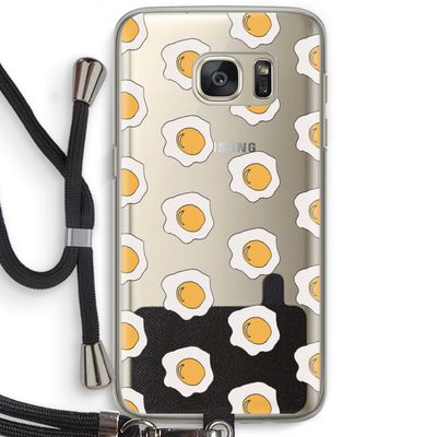 Bacon to my eggs #1: Samsung Galaxy S7 Transparant Hoesje met koord