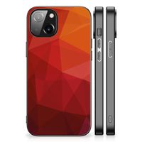 Backcover voor Apple iPhone 14 Polygon Red