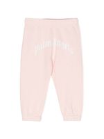 Palm Angels Kids pantalon de jogging à logo incurvé - Rose - thumbnail