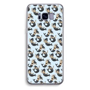 Zeemeermin: Samsung Galaxy S8 Plus Transparant Hoesje