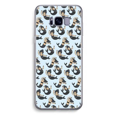 Zeemeermin: Samsung Galaxy S8 Plus Transparant Hoesje