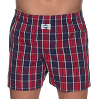 DEAL boxershort check rood/blauw - thumbnail