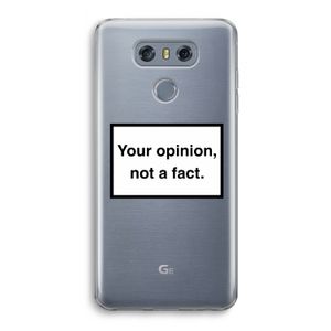 Your opinion: LG G6 Transparant Hoesje