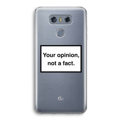 Your opinion: LG G6 Transparant Hoesje