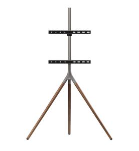 OneForAll WM7471 Vesa 400 Tripod TV standaard walnoot TV standaard Bruin